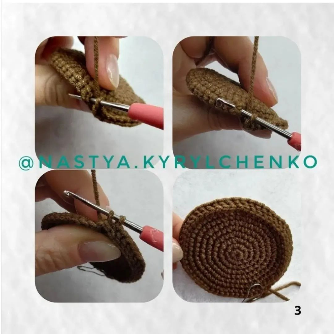 Схема в'язання пасхальної корзинки з яйцями