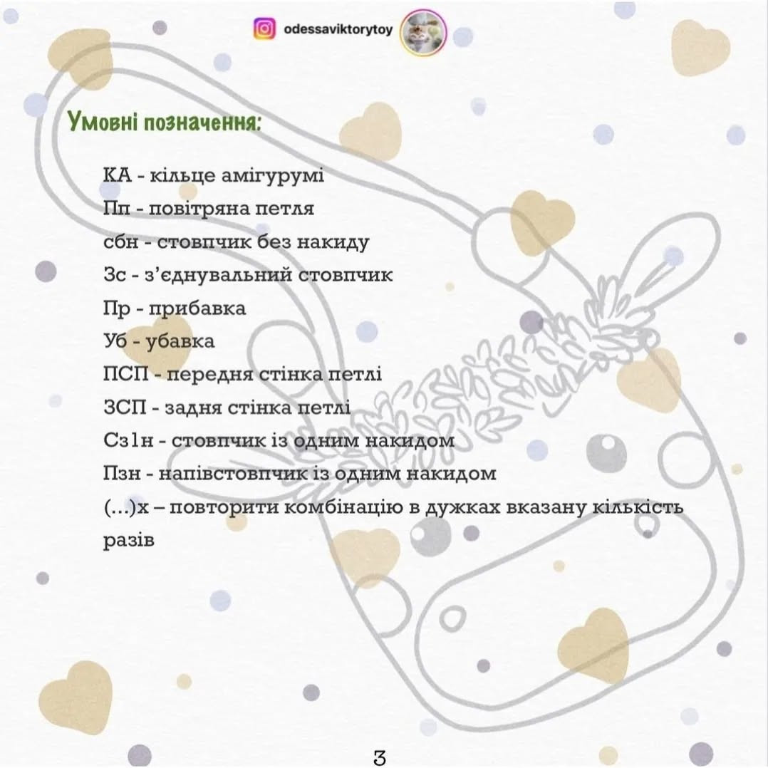 Схема в'язання сумки-жирафи