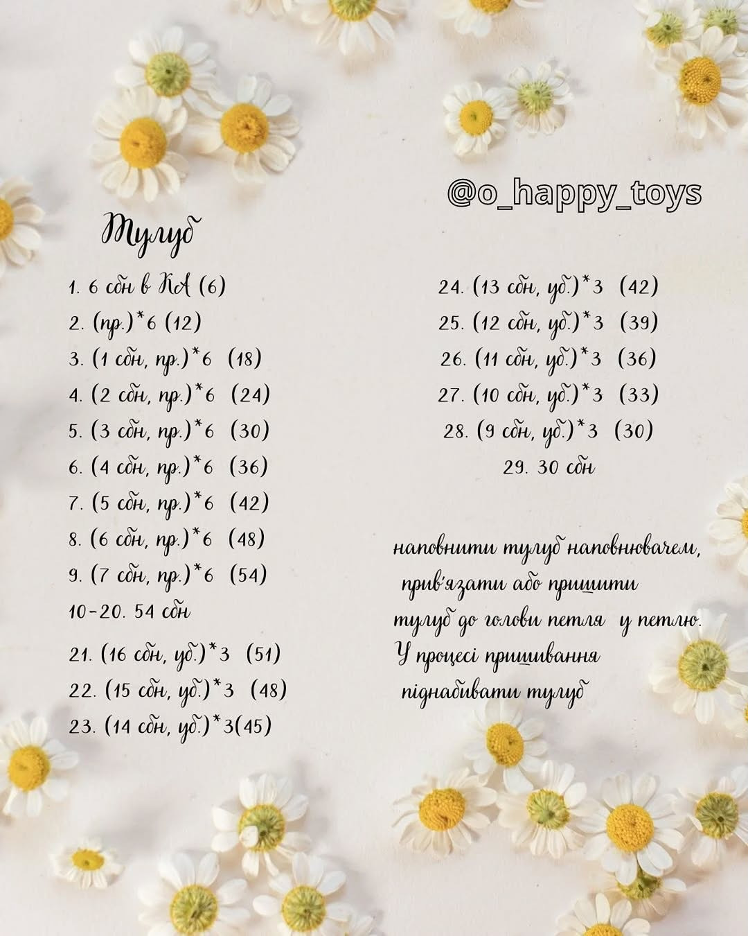 Схема в'язання ведмедика Тедді