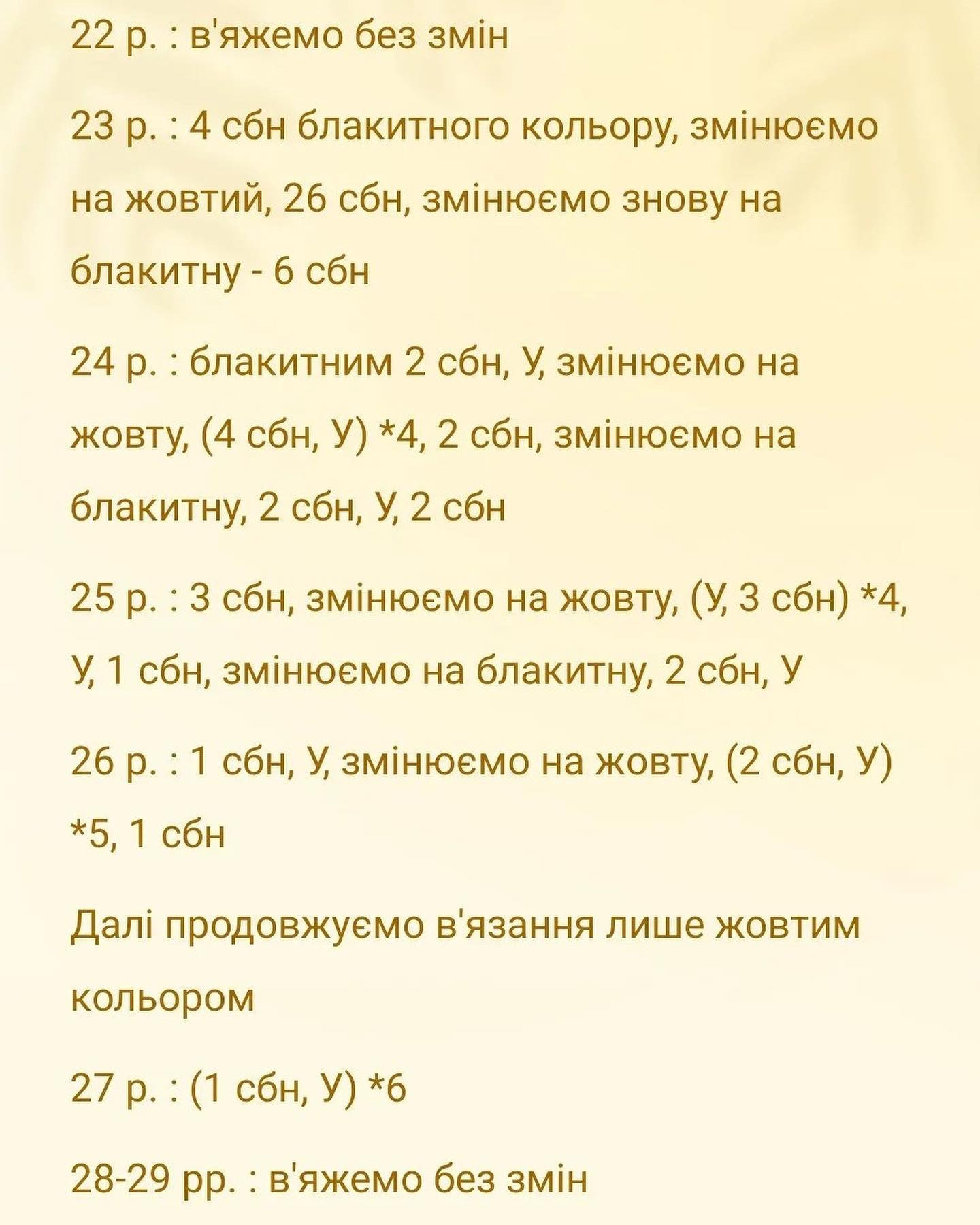 Схема в'язання ведмедика з кульками