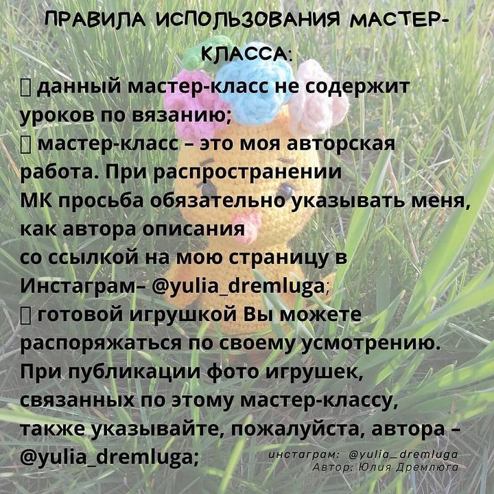 Схемы вязания цыпленка крючком
