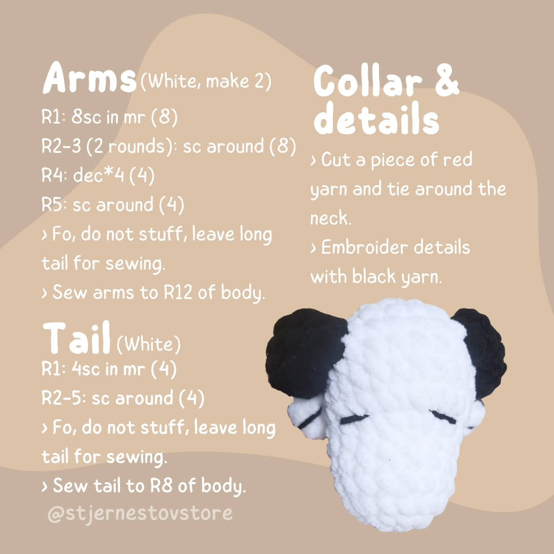 Snoopy amigurumi: patrón gratis