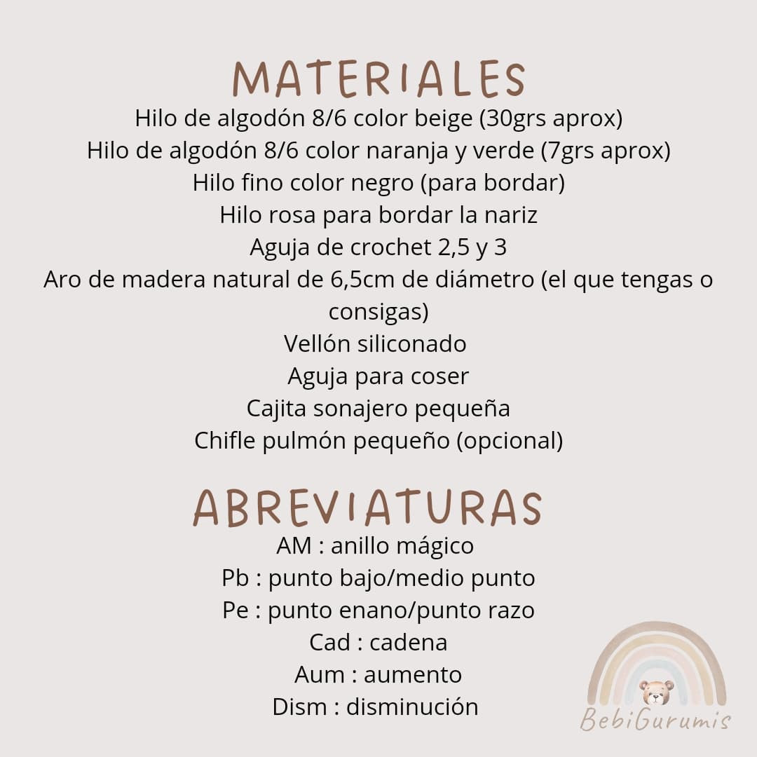 Sonajero de Conejo Crochet Gratis