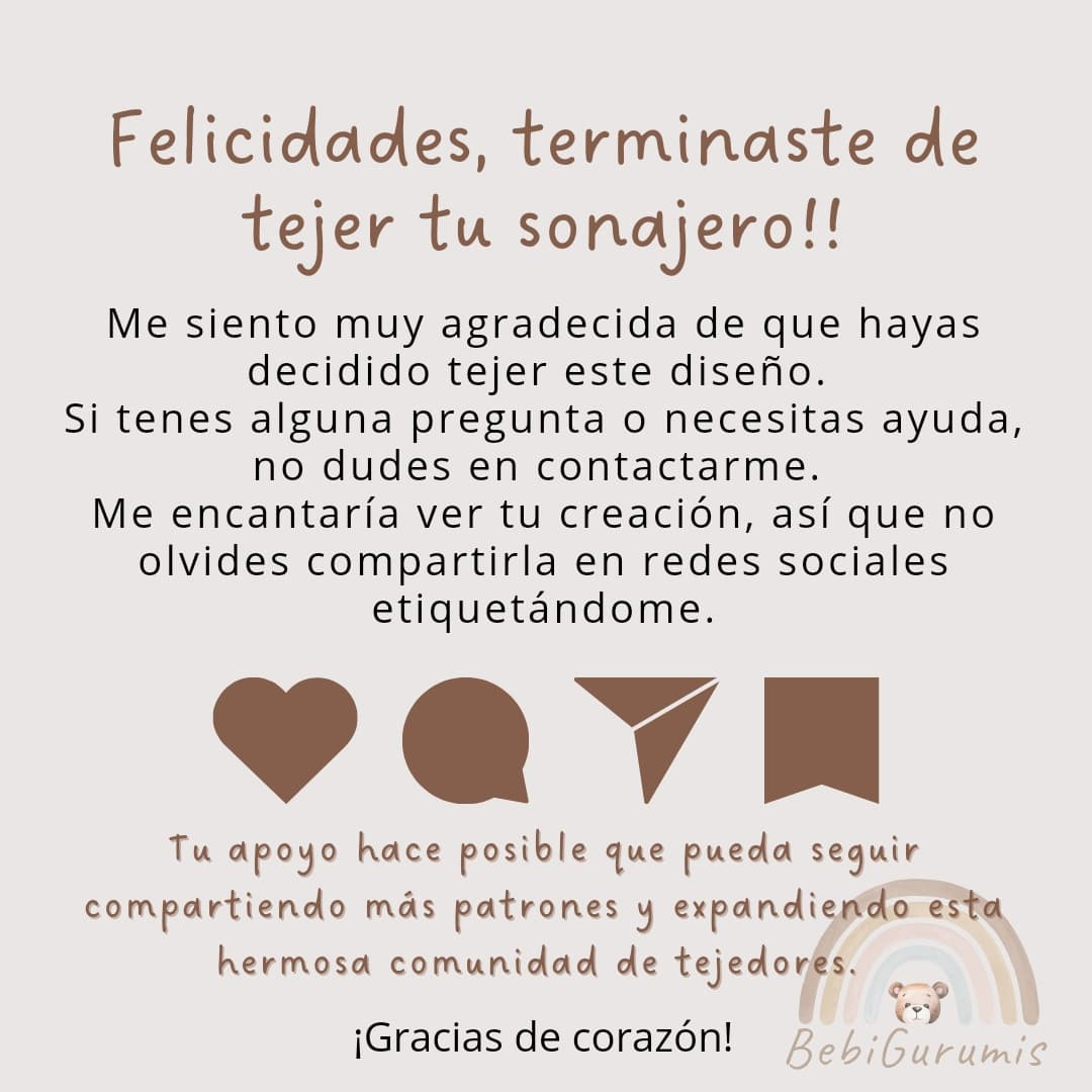 Sonajero de Conejo Crochet Gratis