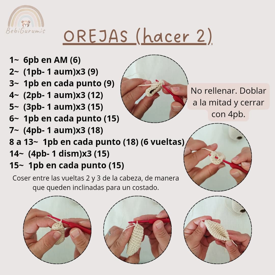 Sonajero de Conejo Crochet Gratis