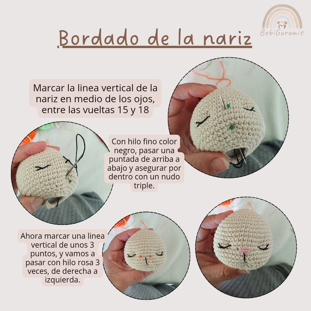 Sonajero de Conejo Crochet Gratis