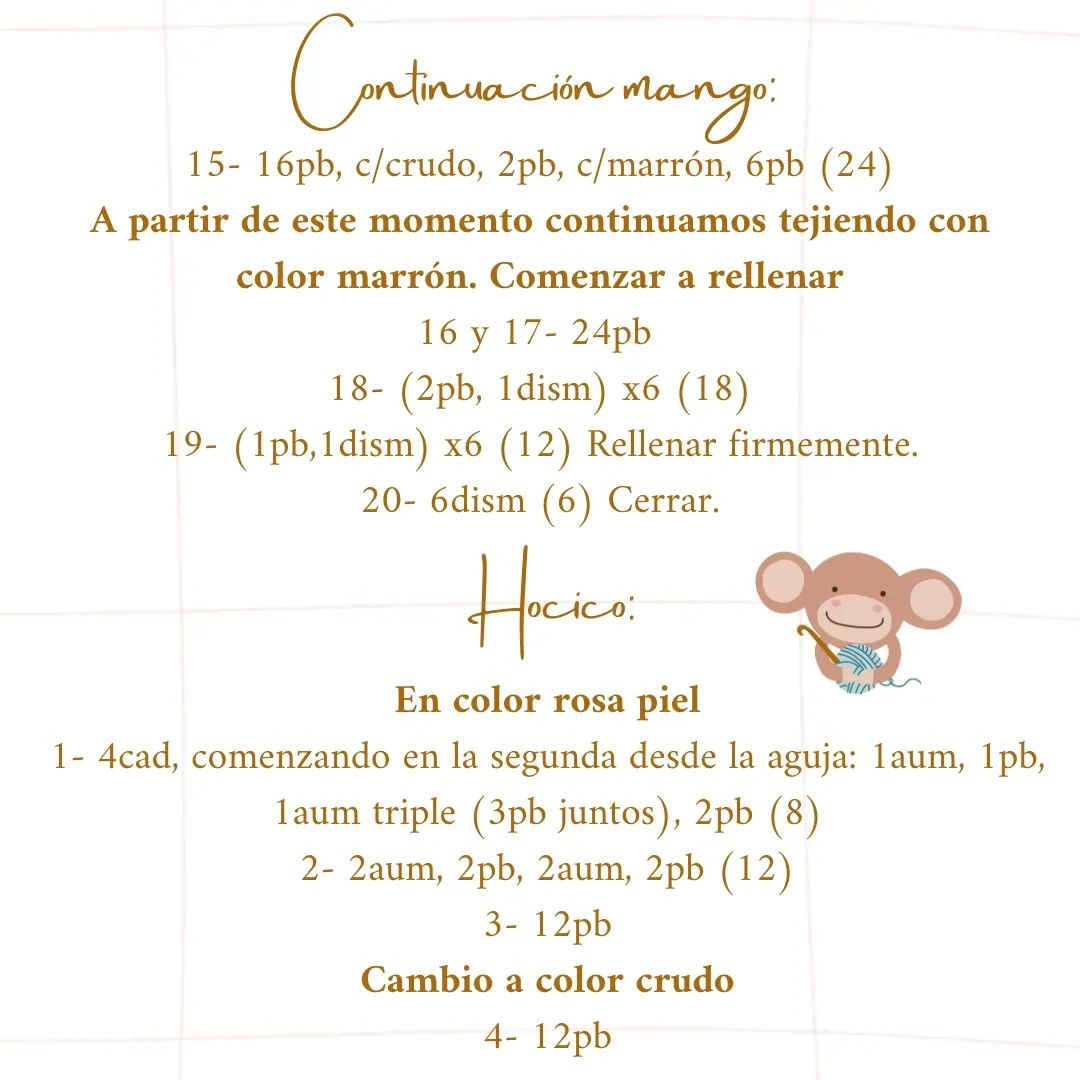 Sonajero Vaca Lucía: Patrón de Crochet Gratis