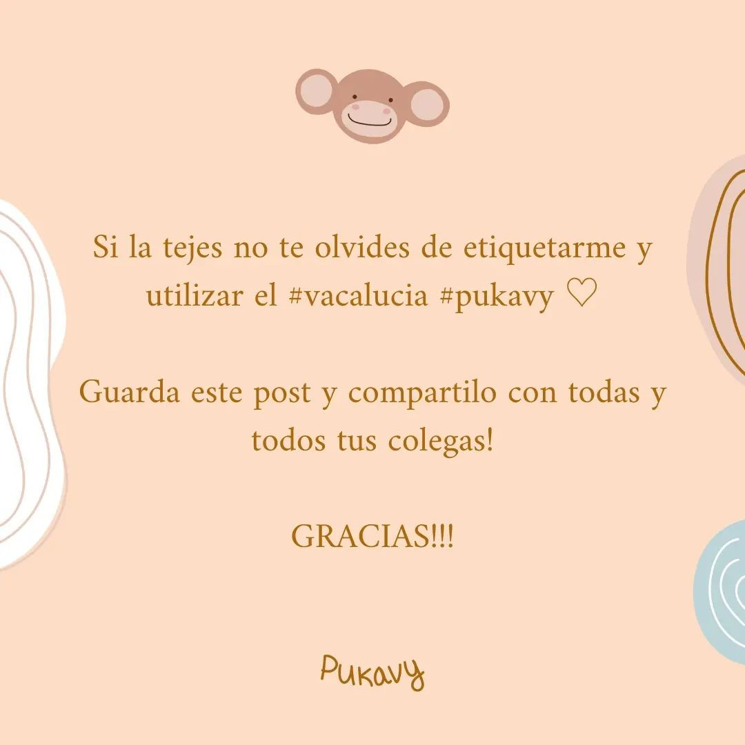 Sonajero Vaca Lucía: Patrón de Crochet Gratis