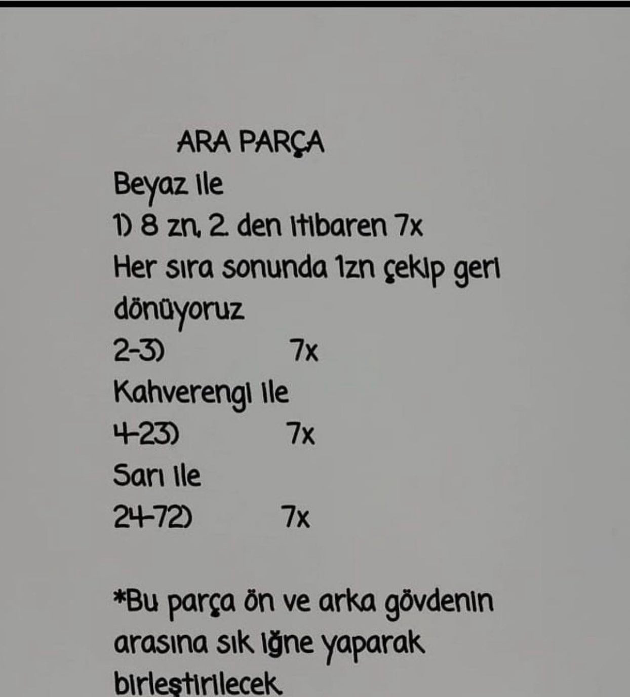 Sünger Bob Anahtarlık Tığ İşi Tarifi