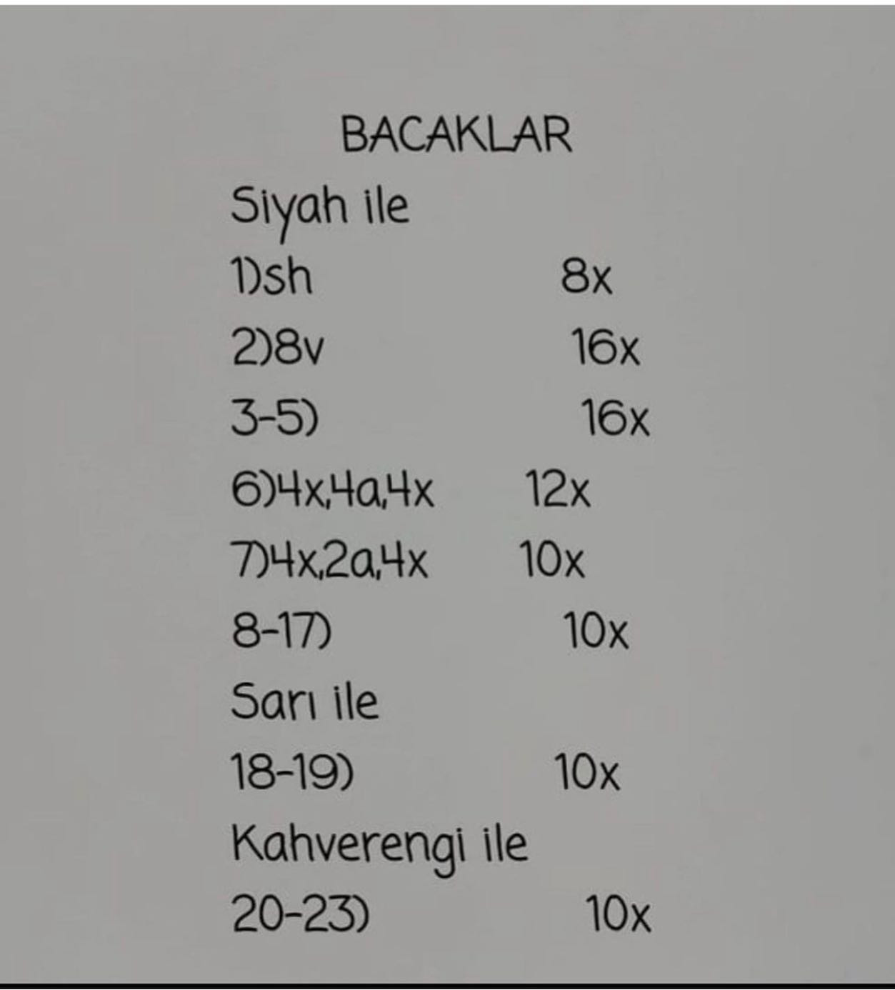 Sünger Bob Anahtarlık Tığ İşi Tarifi