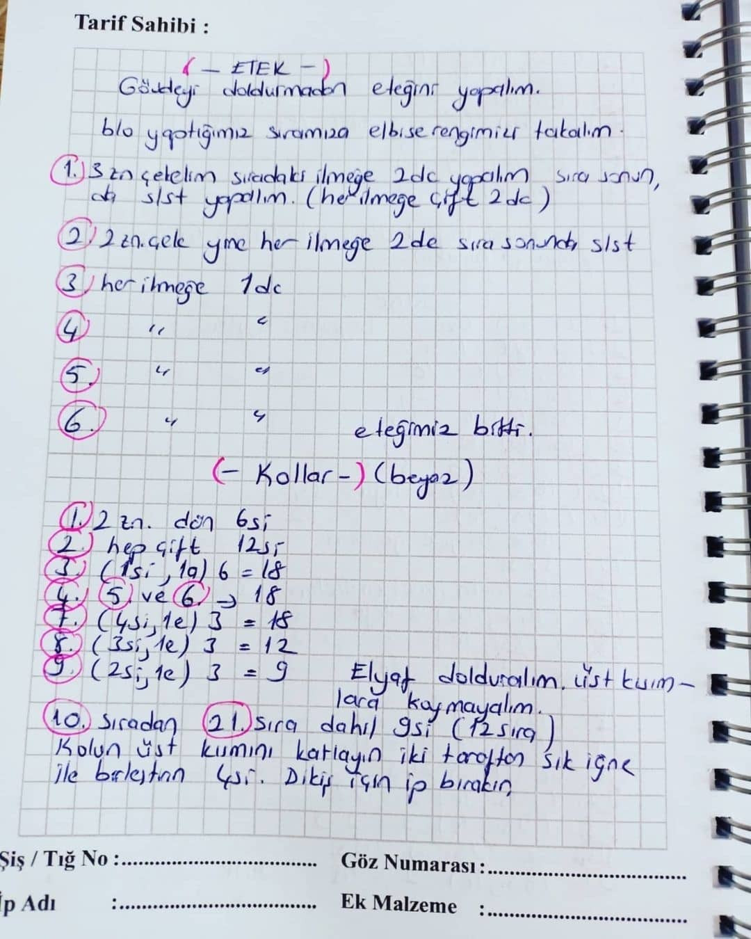 Süslemeli Kadife Tavşan Örgü Şeması