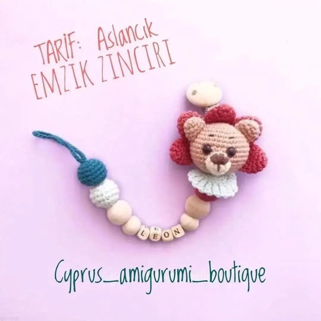 TARİF: Sevimli Aslan Yavrusu Amigurumi