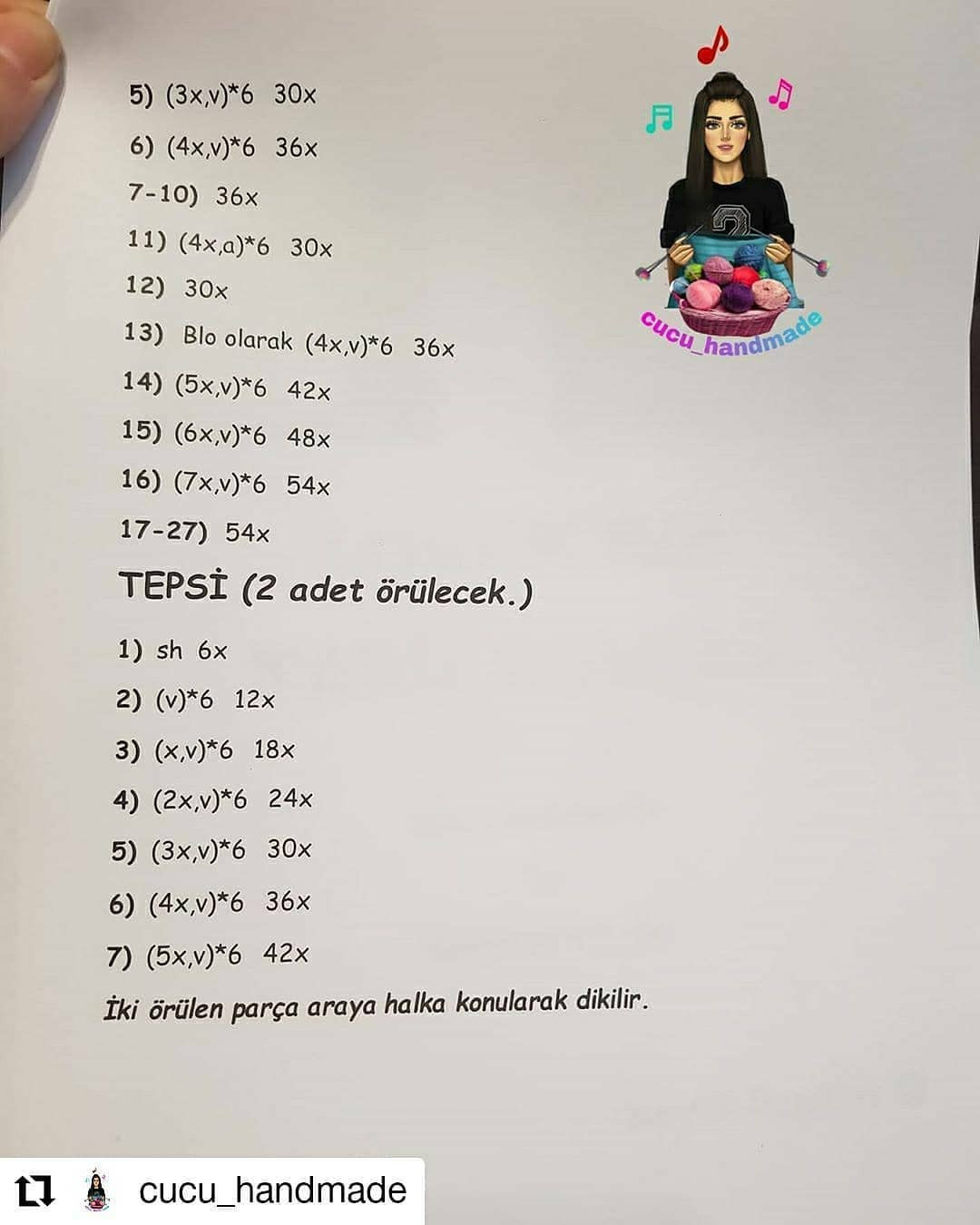 TARİF: Şirin Boncuk Bebekler Amigurumi Örgü Şeması