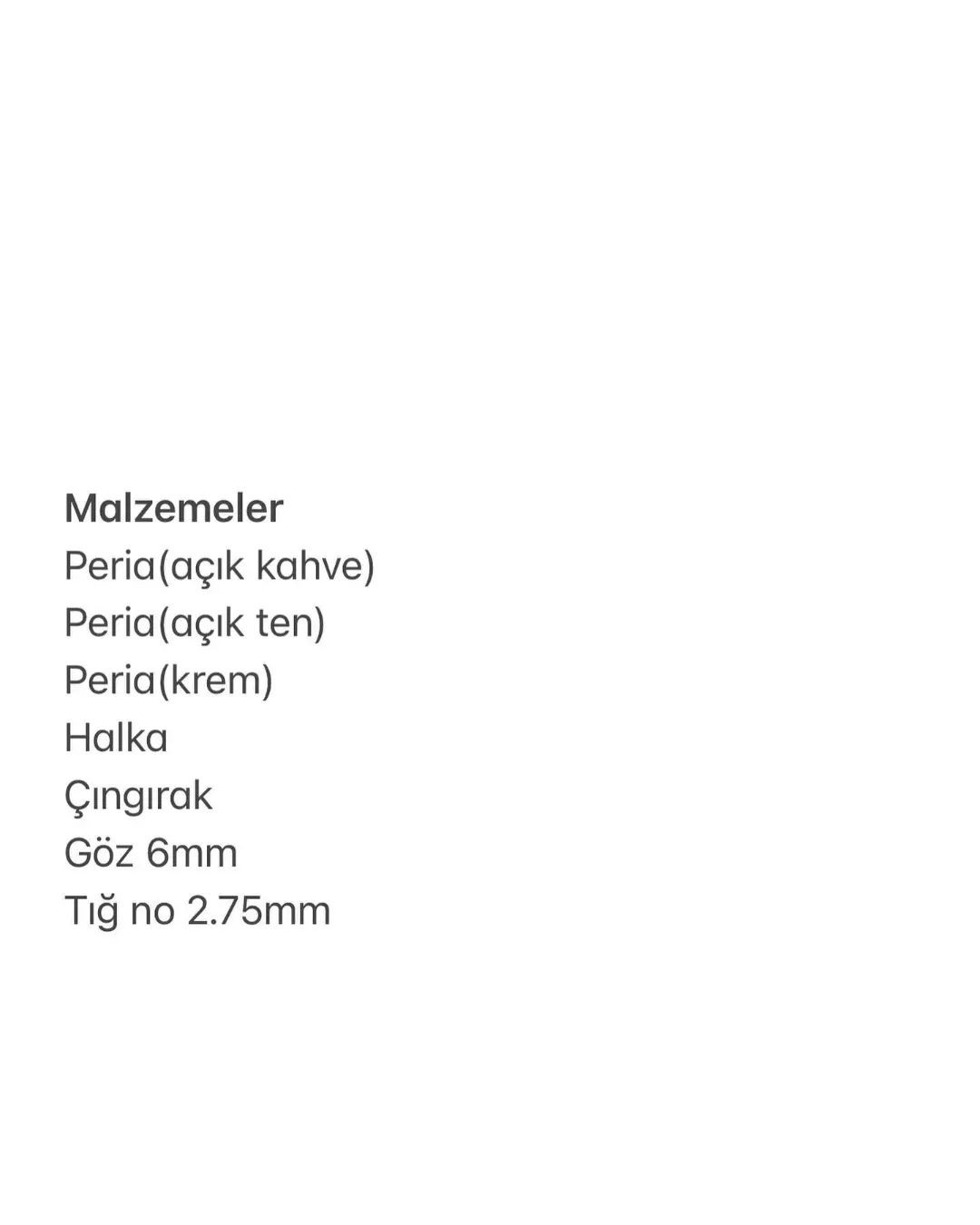Tavşan Çıngırak Tığ İşi Şeması