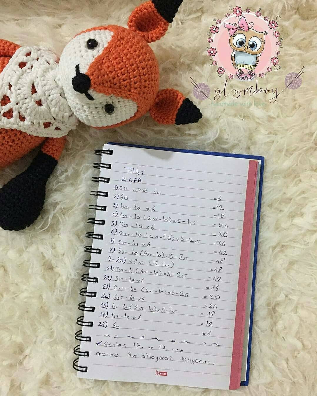 Tí hon Tilki Amigurumi Şeması