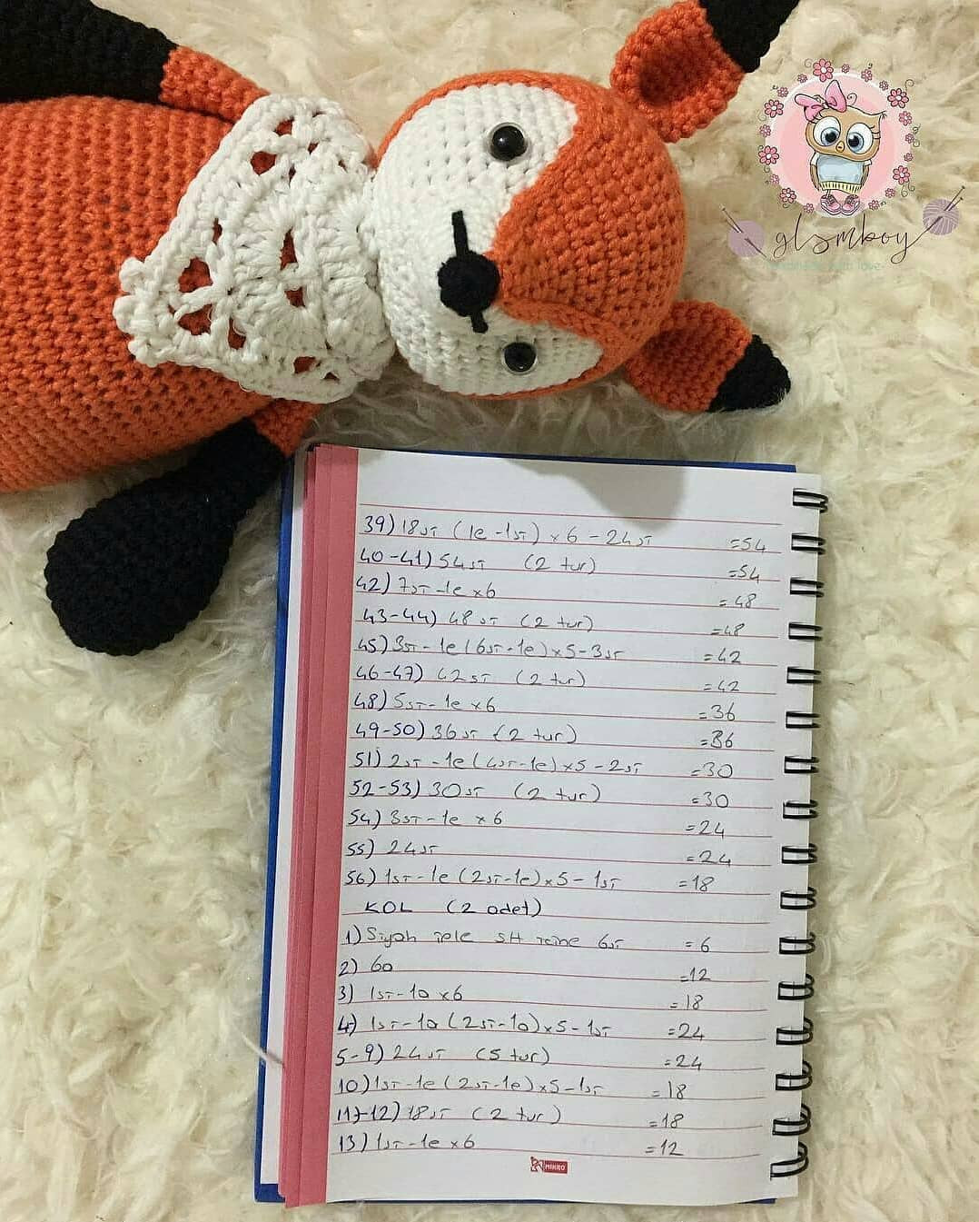 Tí hon Tilki Amigurumi Şeması