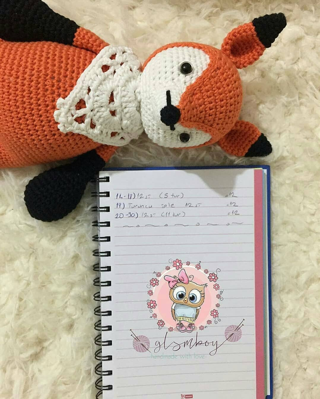 Tí hon Tilki Amigurumi Şeması