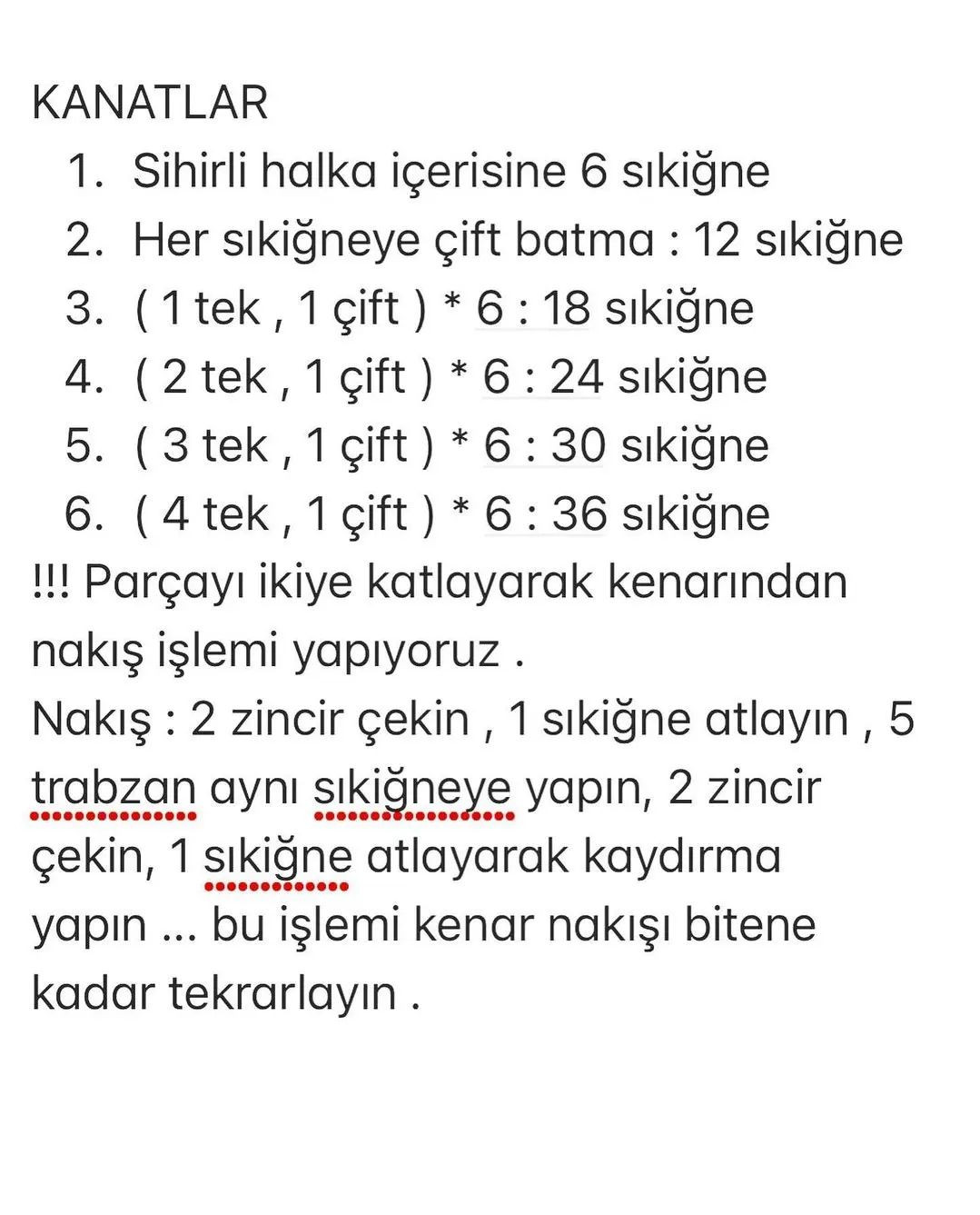 Tığ işi Arı Zili Tarifi