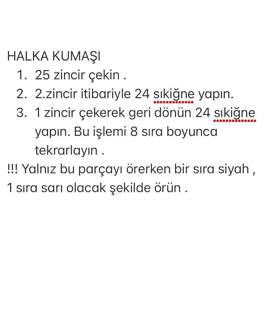 Tığ işi Arı Zili Tarifi