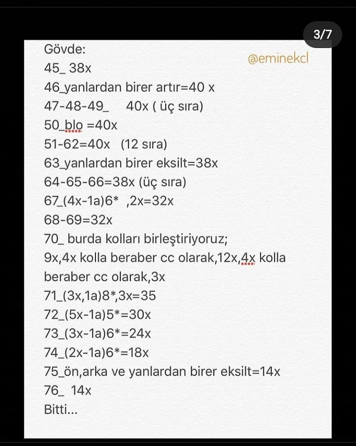 Tığ İşi Asker Bebek Yapımı