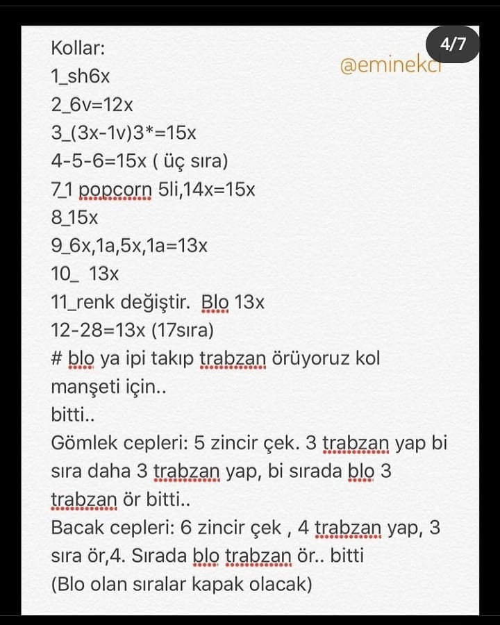 Tığ İşi Asker Bebek Yapımı