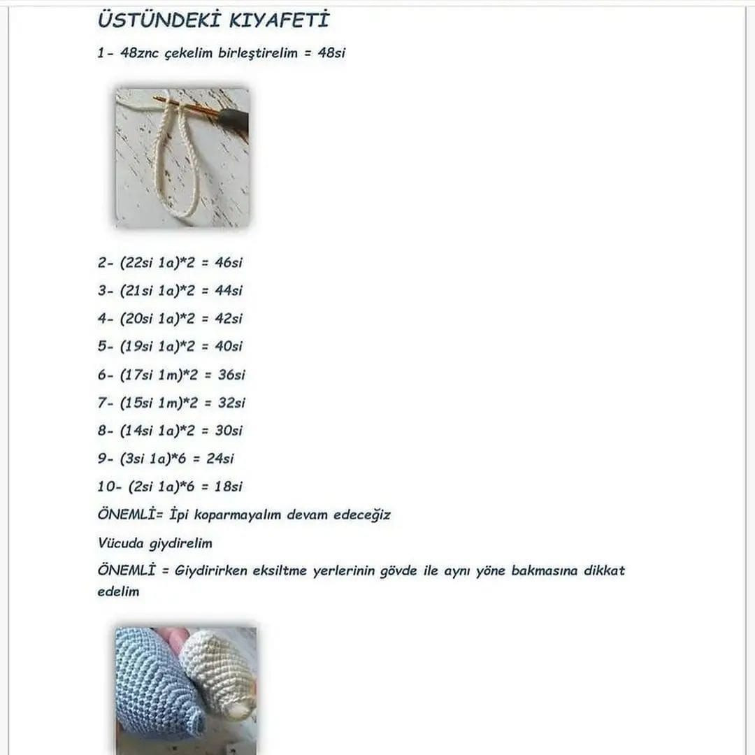 Tığ İşi Balık Amigurumi Şeması