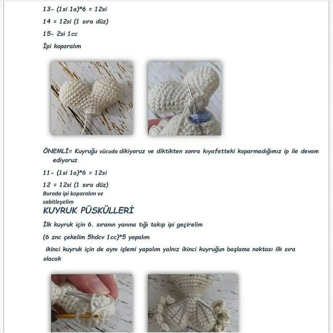 Tığ İşi Balık Amigurumi Şeması