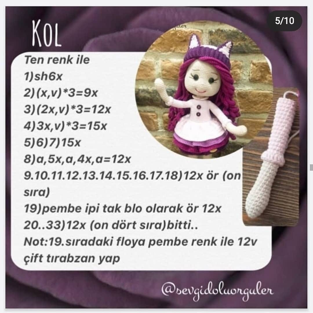 Tığ İşi Bebek Şeması amigurumitavşantarifi