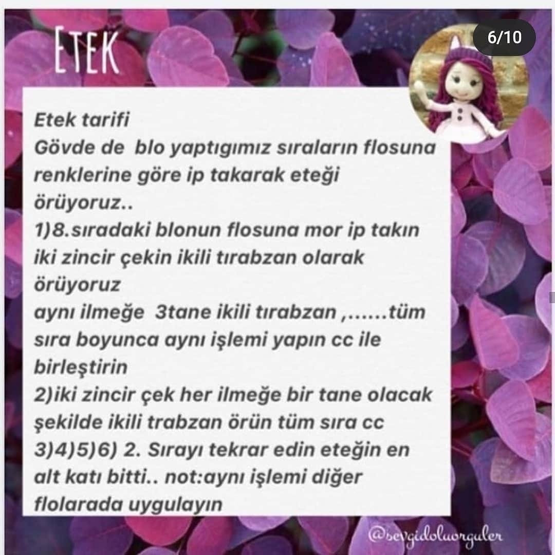 Tığ İşi Bebek Şeması amigurumitavşantarifi