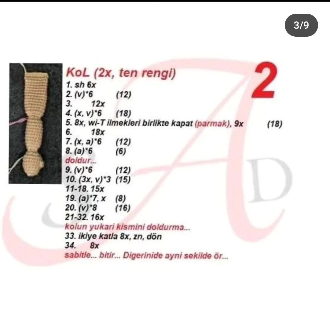 Tığ İşi Bebek Şeması KIYAFET TARİFİ HİKAYEMDE'dir