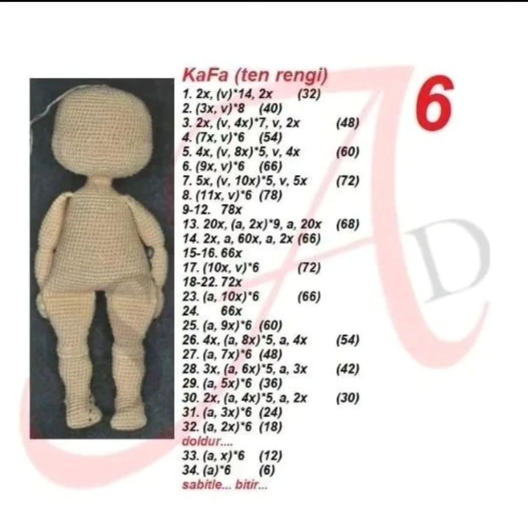 Tığ İşi Bebek Şeması KIYAFET TARİFİ HİKAYEMDE'dir