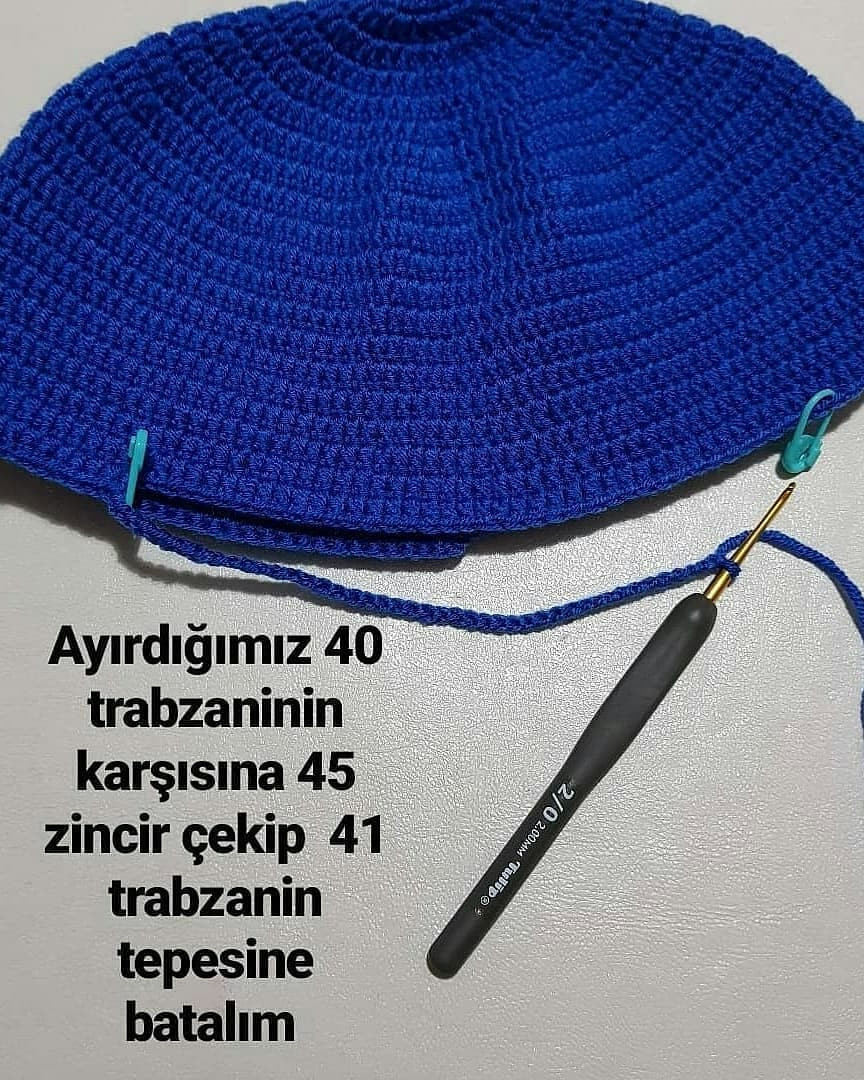 Tığ İşi Bere ve Boyunluk Tarifi