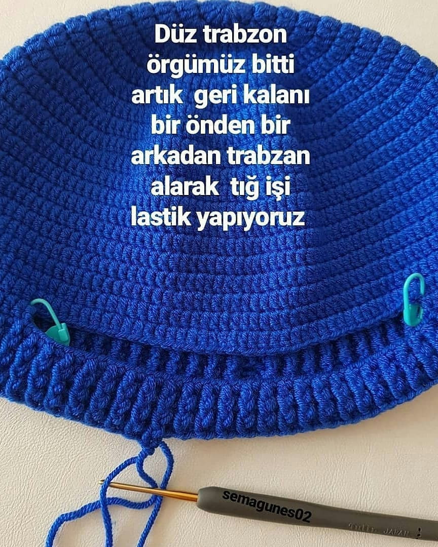 Tığ İşi Bere ve Boyunluk Tarifi