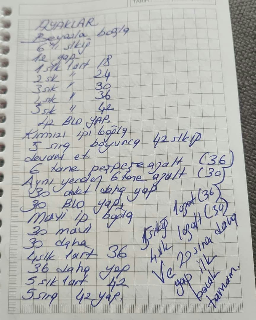 Tığ İşi Palyaço Şeması