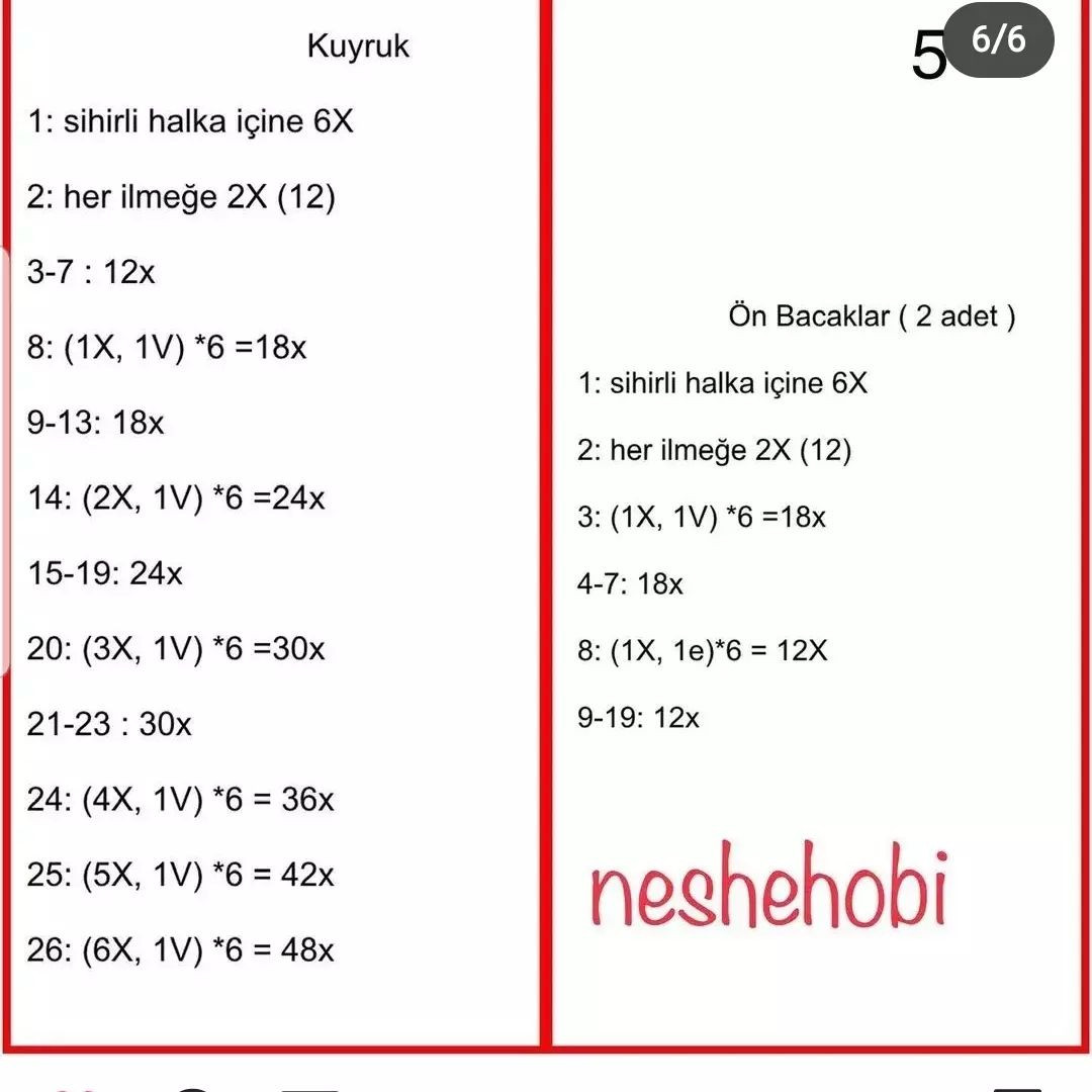 Tığ İşi Sevimli Dinozor Tarifi