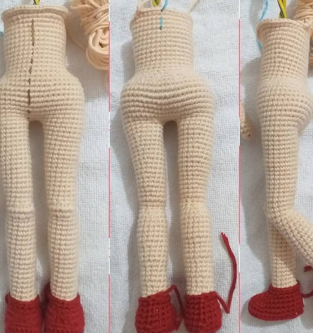 Tığ İşi Şirin Bebek Şeması
