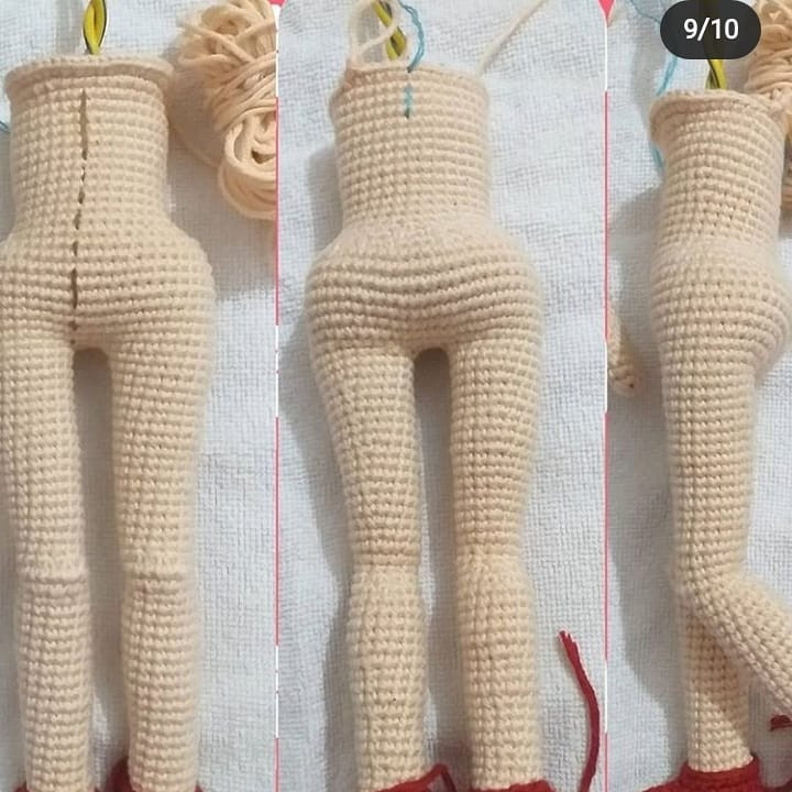 Tığ İşi Şirin Bebek Şeması