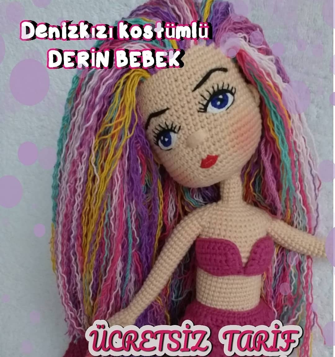 Tığ İşi Şirin Bebek Şeması