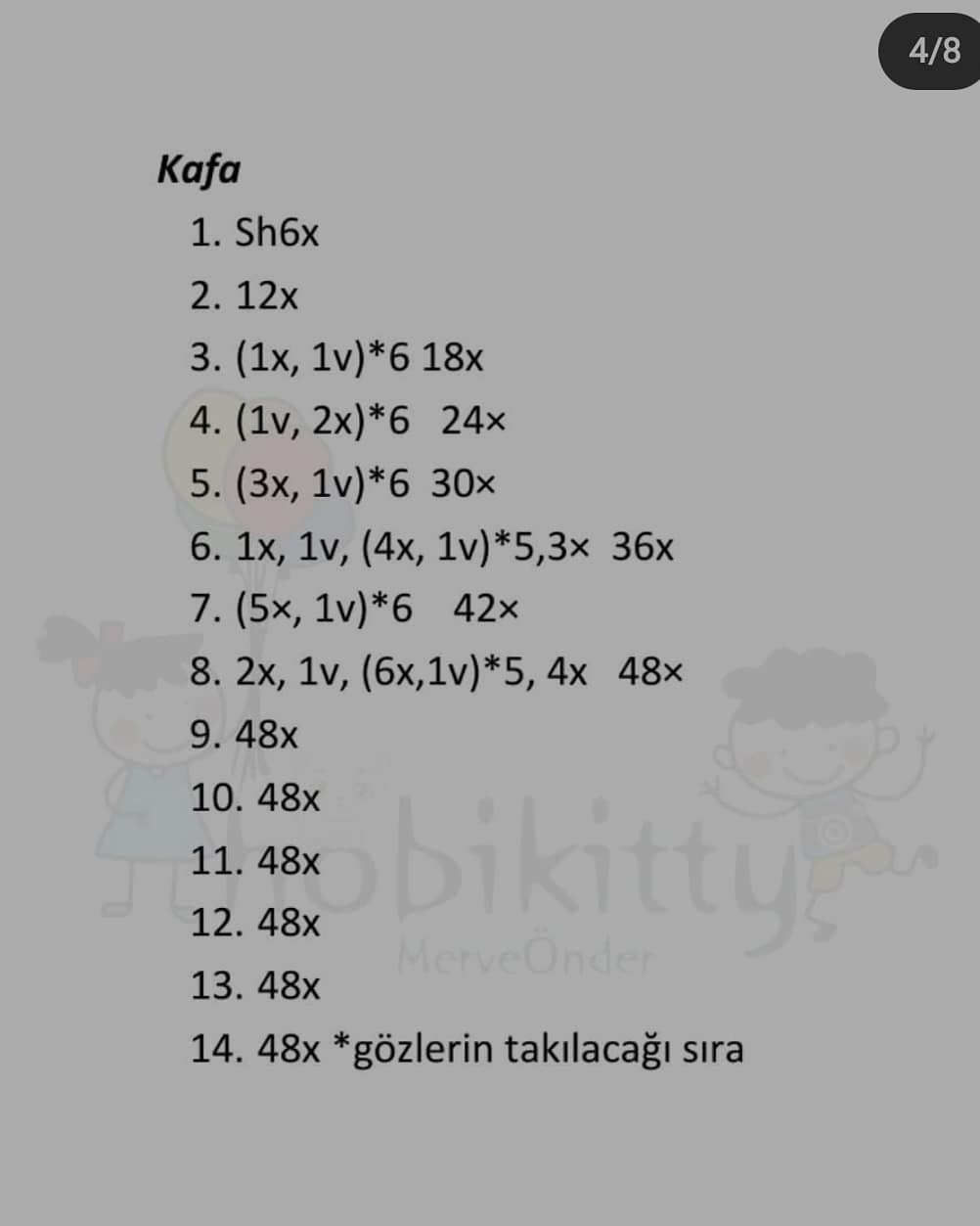 Tığ İşi Zürafa Bebek Halkası Tarifi