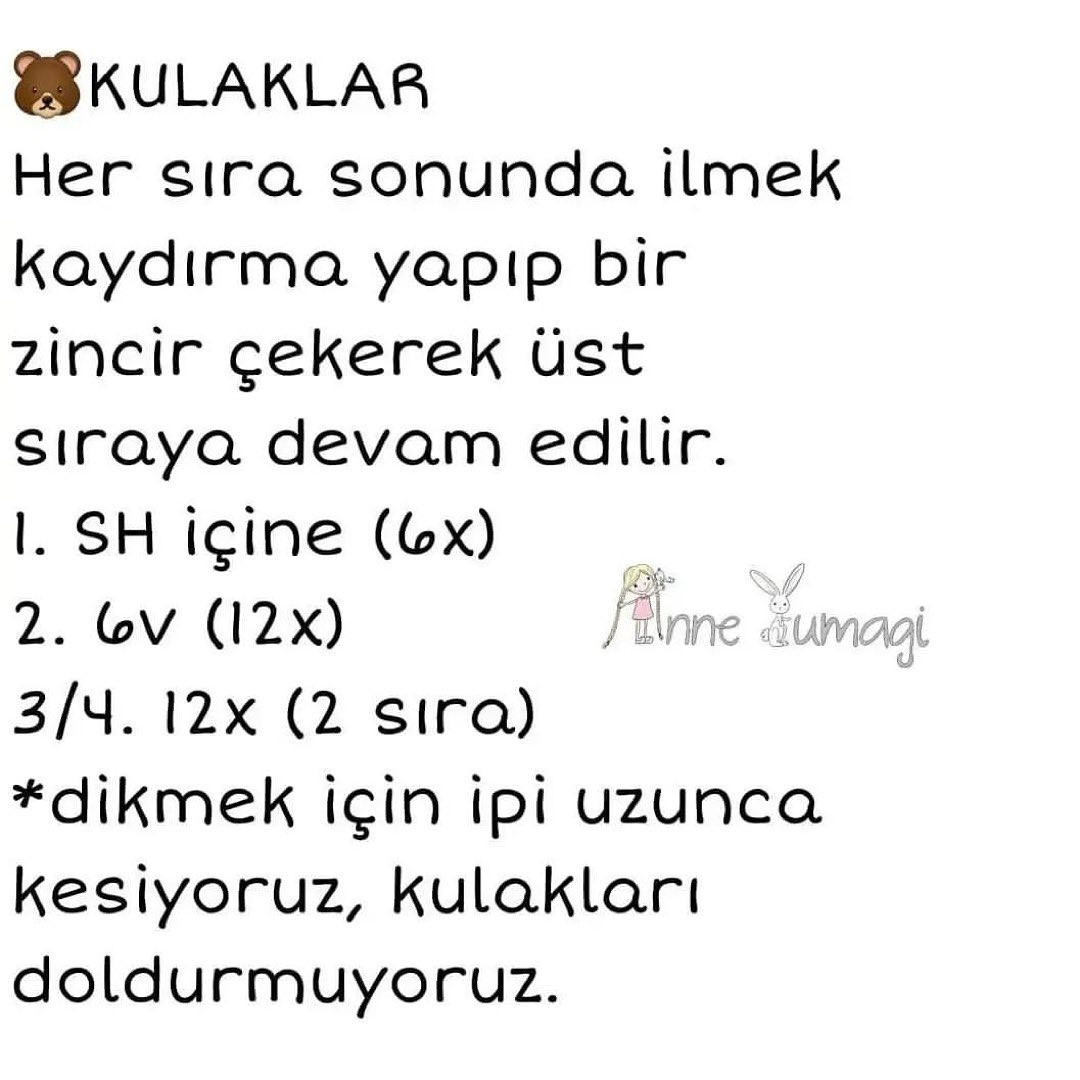 Tığişli Ayıcık Simon Şeması