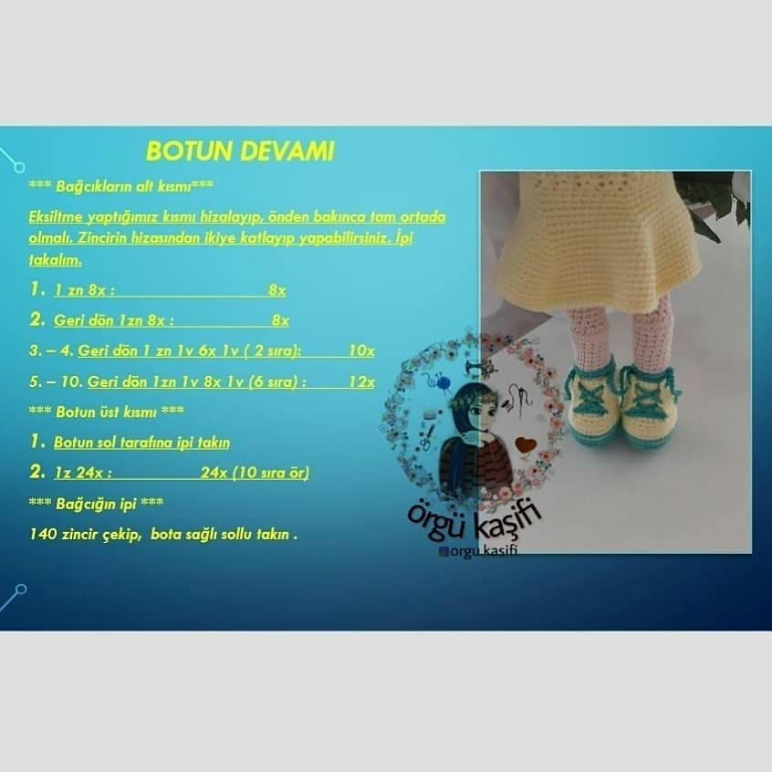 Tıpkı Resimdeki Unicorn Amigurumi Şeması