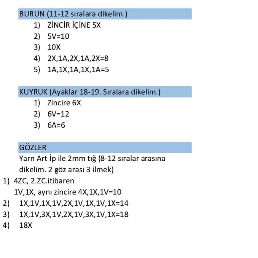 Tırtıklı Bebek Şeması Ücretsiz