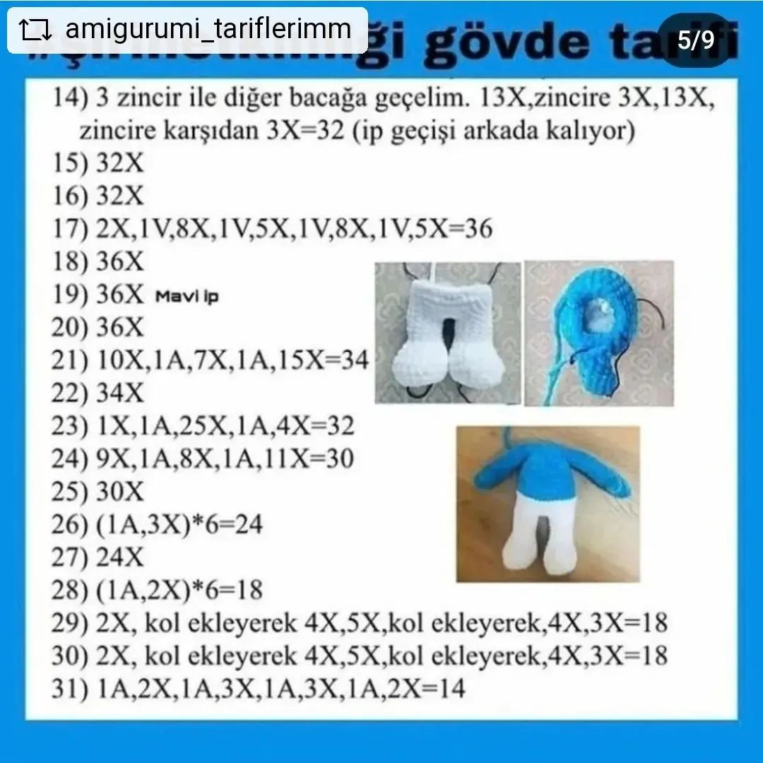 Tırtıklı Bebek Şeması Ücretsiz