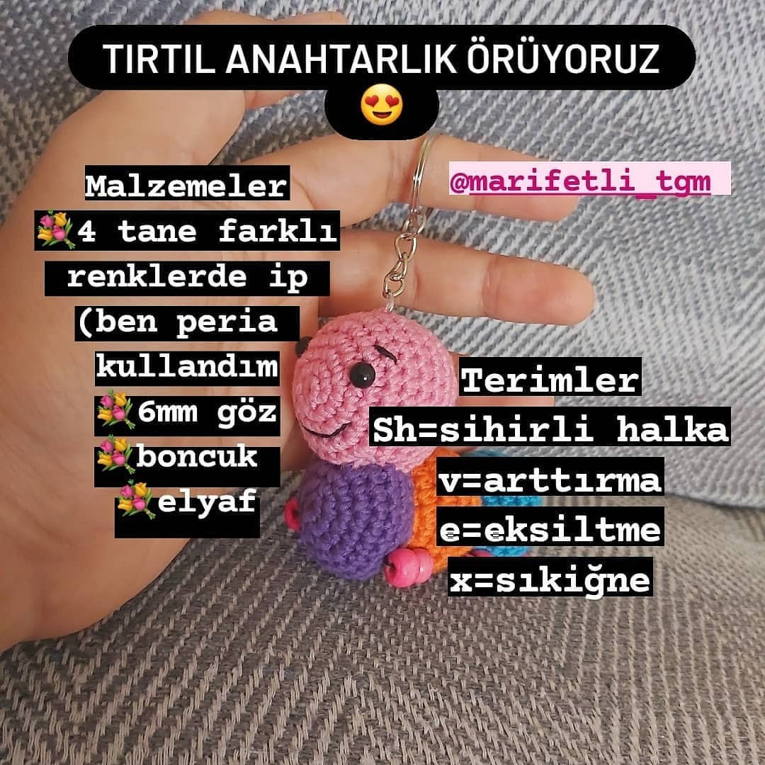 Tırtıl Anahtarlık Örnek Şeması