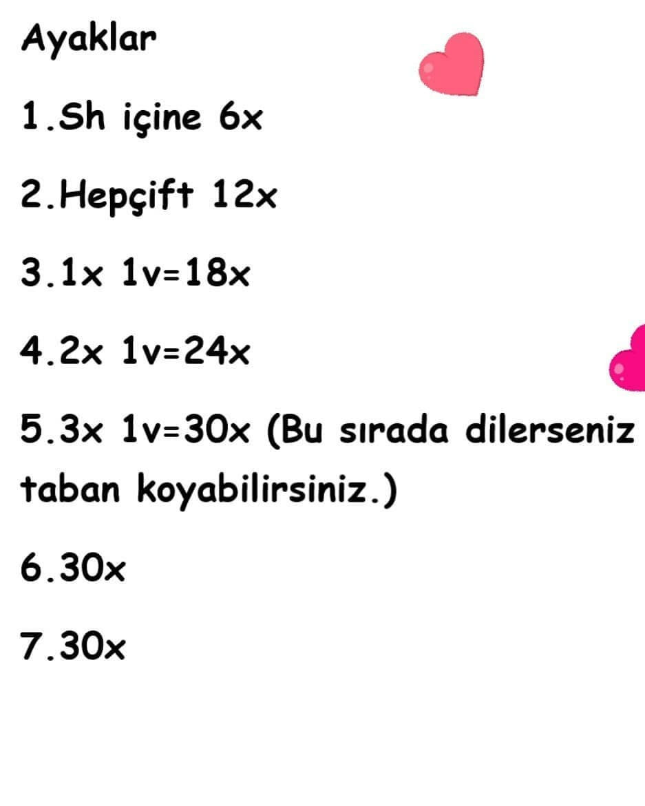 Türkçe:  Sevimli Kardan Adam Amigurumi Tığ işi Şeması