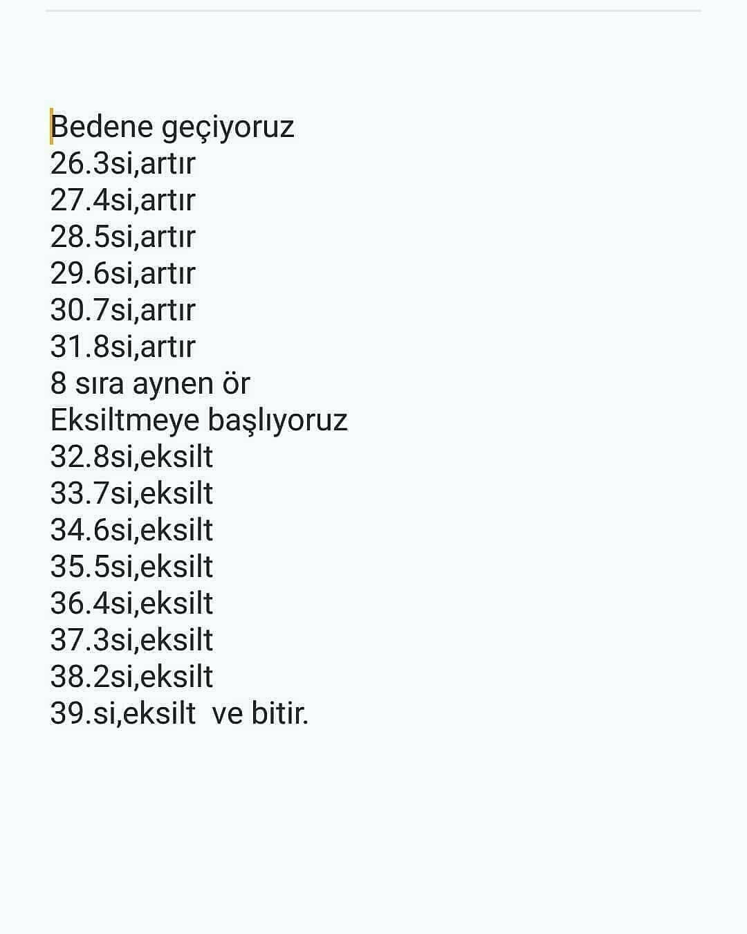 Türkçe:  Sevimli Örgü Kedi Yavrusu Şeması