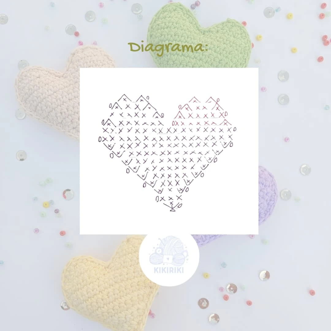 Tutorial gratuito: Amigurumis Corazón
