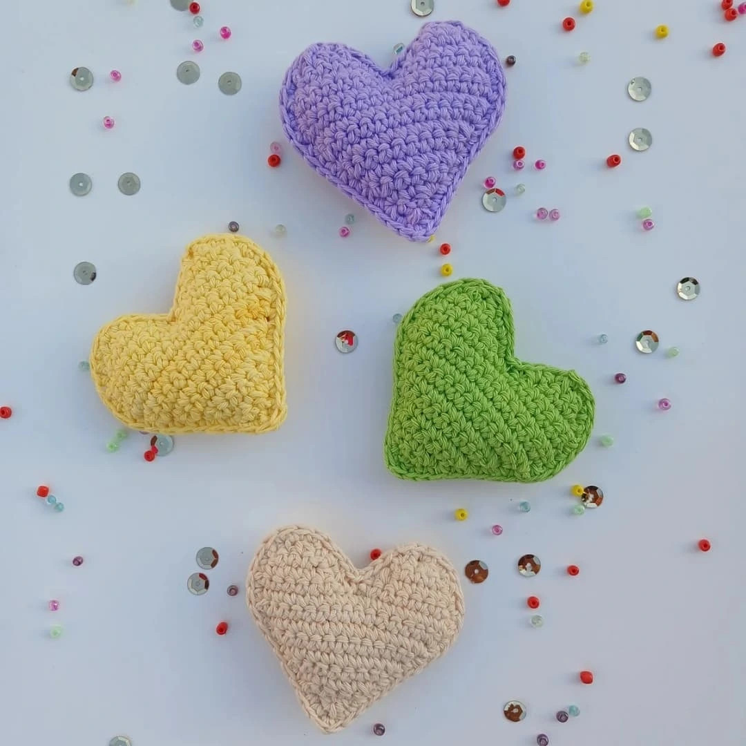Tutorial gratuito: Amigurumis Corazón