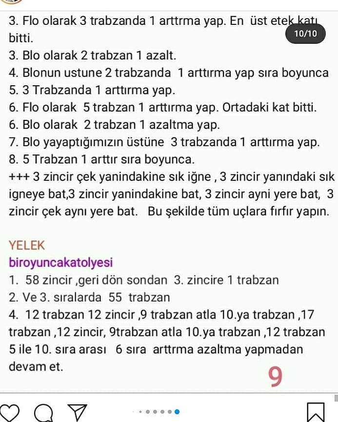 Ücretsiz 60cm amigurumi bebek şeması