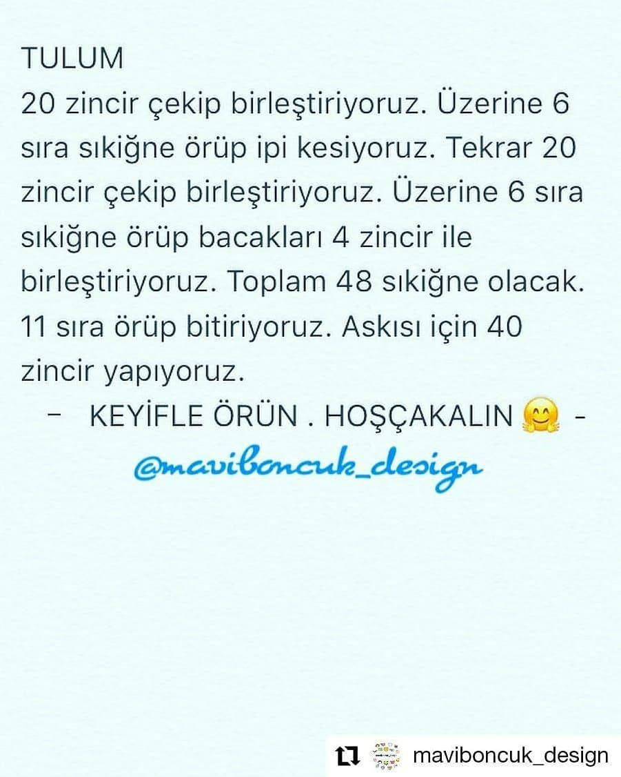 Ücretsiz Amigurumi Ayıcık Yapımı Tarifi